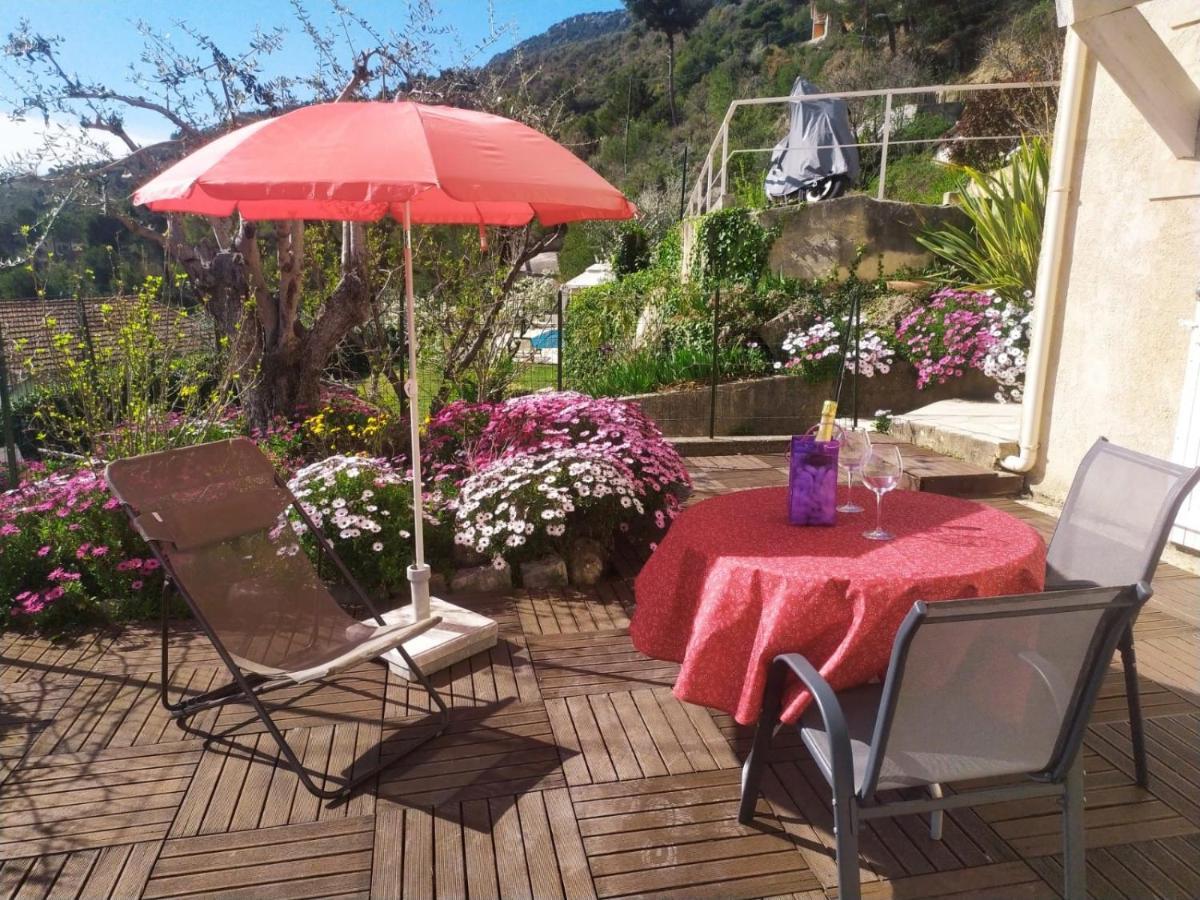 Studio Le Romantique A 20 Kms De Nice Bendéjun エクステリア 写真