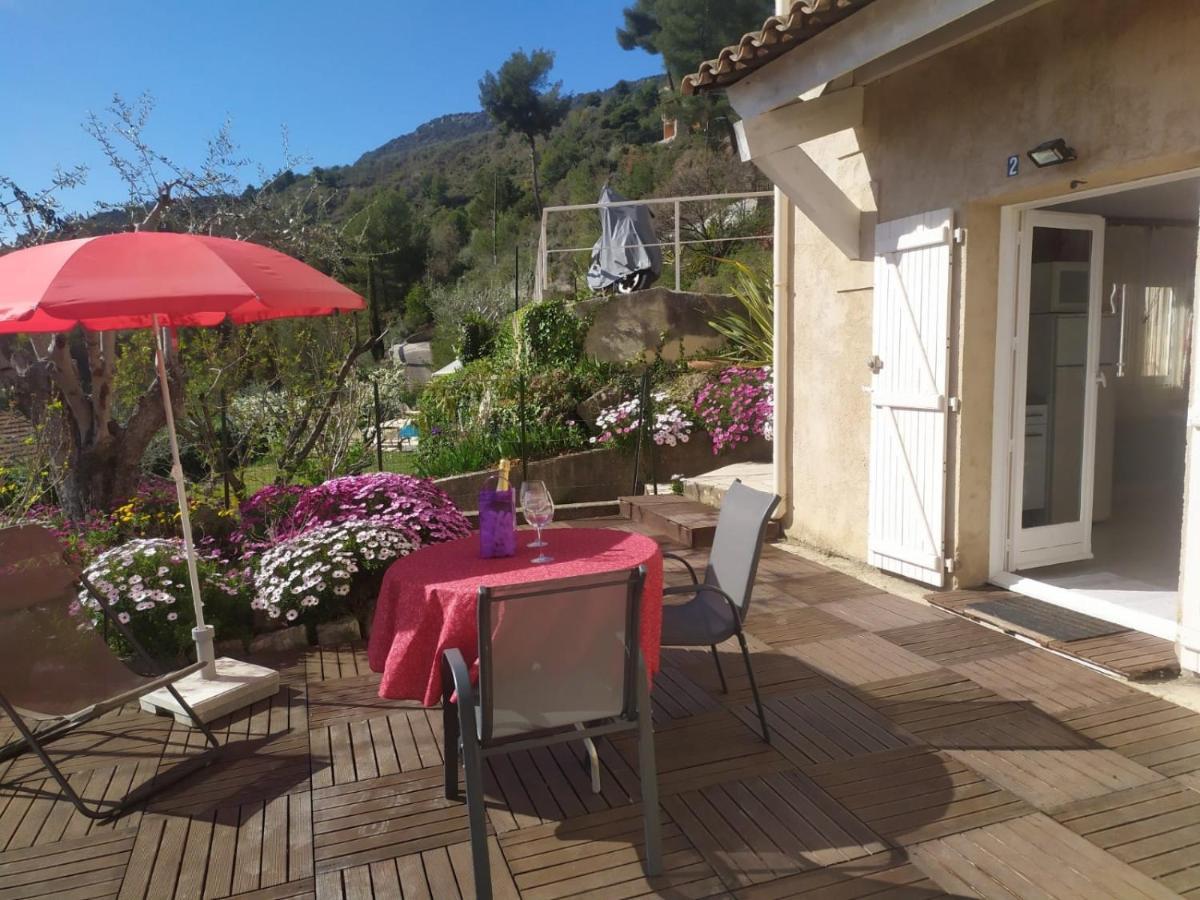 Studio Le Romantique A 20 Kms De Nice Bendéjun エクステリア 写真
